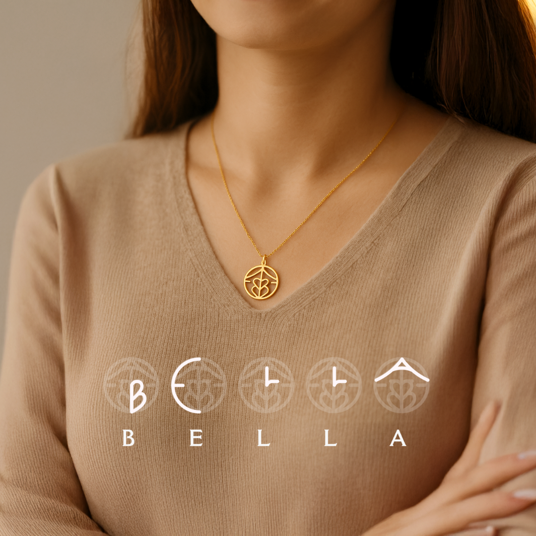 Signature Unique | Collier Monogramme Personnalisé