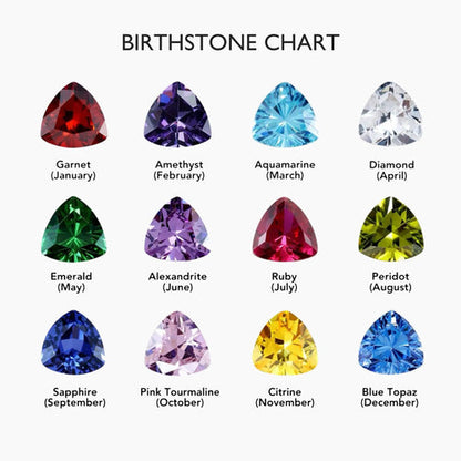 Bracelet Initiale Perlé à Pierre de Naissance