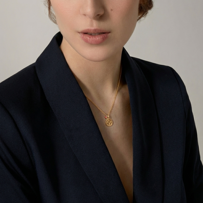 Family Signature | Personalized Monogram Necklace